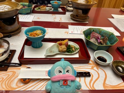 島根県にきたよ❣️
旅館サイコーです♡そろそろ新婚旅行も終わりだよ寂しいなぁ