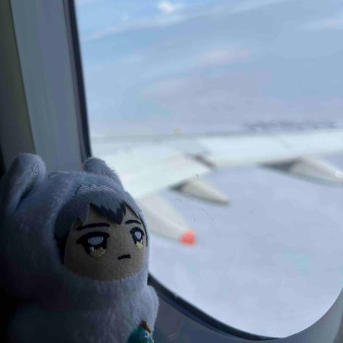 ちみきたさんと旅行に来ました
肉まんの被り物も 持ってきて準備万端です🥹