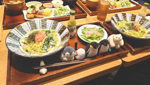 このパスタは、ぼく達が美味しくいただくよ！任せて！