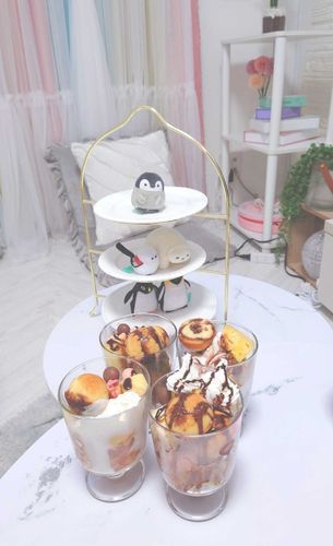 コウペンちゃんアフタヌーンティー☕🍀