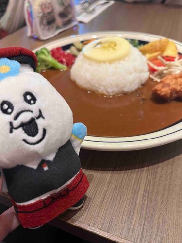 んぽちゃむ、カレーちゃむよ。
