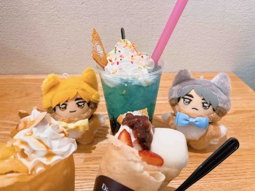 きょうはクレープたべにきたで！！