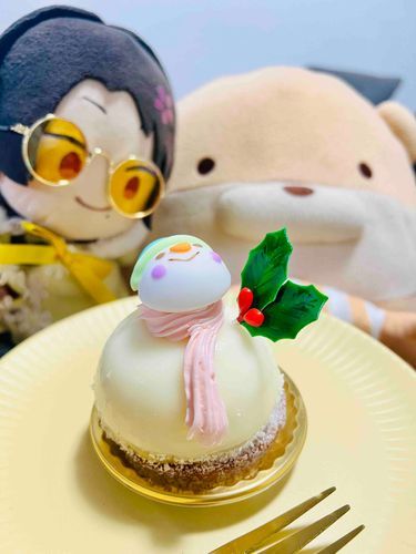これはぷっそーのケーキでしゅ♡
めりーくりしゅましゅでしゅ♡