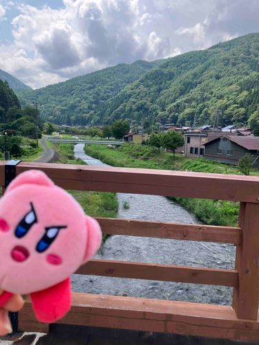 川に来たーーー！
楽しいね😆