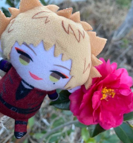あかくてきれいな　おはなさいてたぜ！