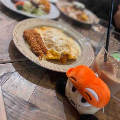 たべきれるん？ むり して はかんとぃて。ほんまに。