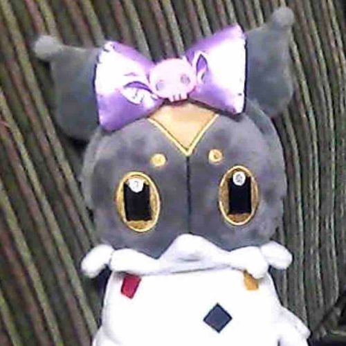 あたらしいおともだちだぶう！
こぶぅらいちゃんだぶう！！
クロミちゃんのカチューシャがお似合いだぶぅ〜！！