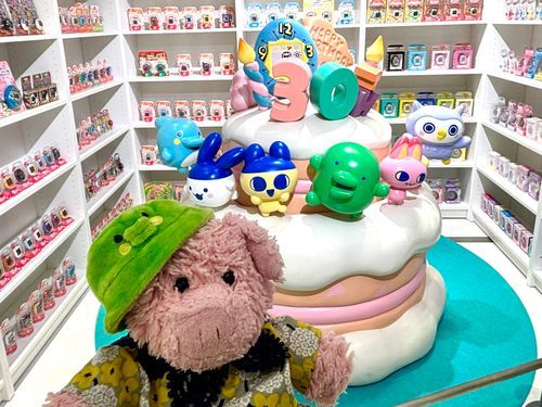 さいごはおっきいケーキぶぅ！
たのしかったぶぅ〜！！