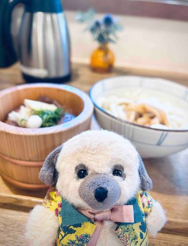 伊勢うどん、やわらかくてふわふわで、おいしいなぁ