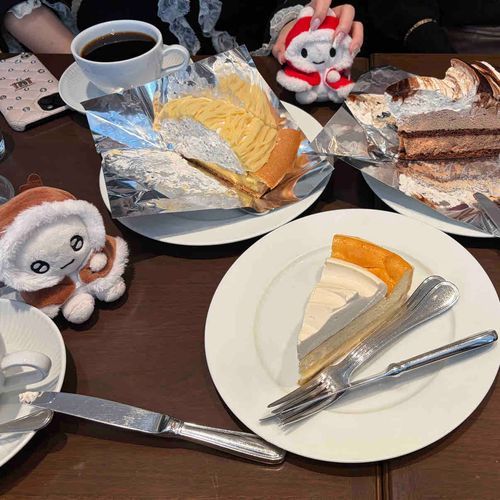 念願のハーブスケーキ🍰♡