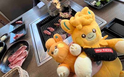 きょうはｻﾞﾋﾞｴﾙといっしょに　いっぱいおにくたべたﾀﾞﾆｴﾙよ