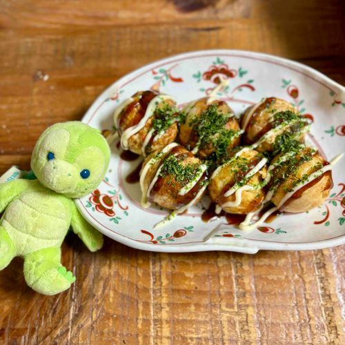 ぼく、7つめのたこやきじゃないよ〜🐙