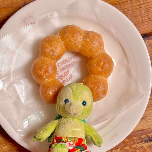 ぼく、ポンデリングの8つめの”まる”じゃないよ〜🍩