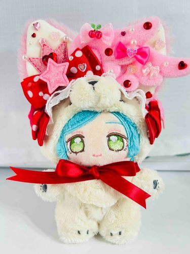 11/16のイベントで、ヘッドドレスを頒布いたします🎀
基本的に着ぐるみ有無どちらも装着可能&プライズぬいなど幅広く対応してますので、よしなに〜☺️