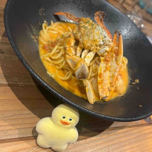 🦀🍝💓‪