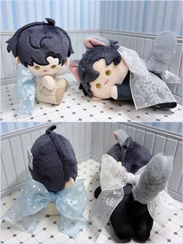 私とゆきにゃんは誕生日プレゼントに新しいリボンをもらった。雪の結晶柄だ。大切にしよう。