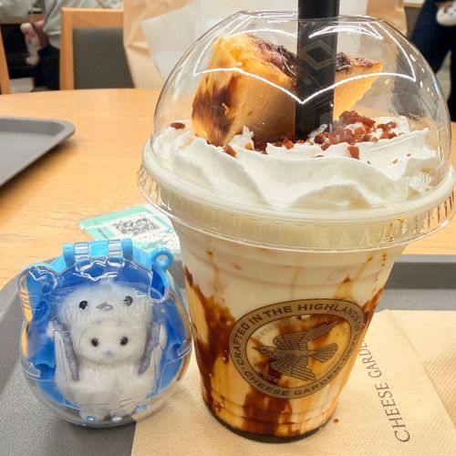 シロハと一緒におでかけ！美味しいものたくさん食べたね！