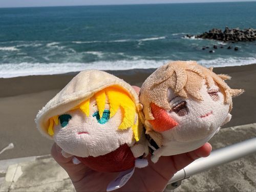 涼しそうな春の海です😅
夏の海の写真も撮りに行くぞ！