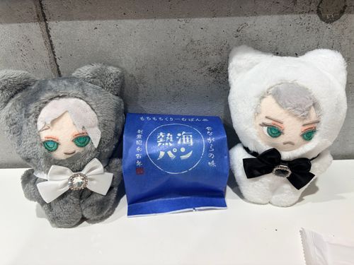 美味しいのを食べている
ちなみにこのふたりはDiemiってゲームのキャラクター「シクロ」と「クワロ」のぬいが欲しいと髪だけ自作したものです。気になったらプレイしてください。後生です。難儀な男と難儀な双子が好きな人には刺さるキャラです。
素体に感謝。