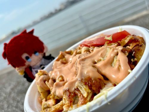 けばぶどん、だよ
しおかぜも ここちいいね。
ごはん、しょっぱくなってないかな？