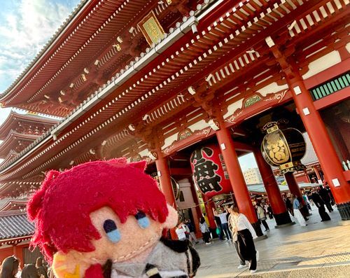 あさくさへいってきたよ
つぎはもんじゃも たべたいね