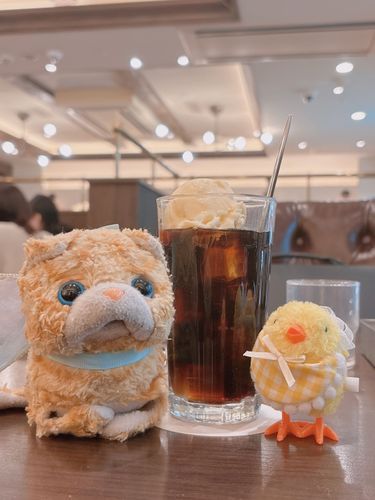素敵なカフェでコーヒーフロートを飲んだの✨