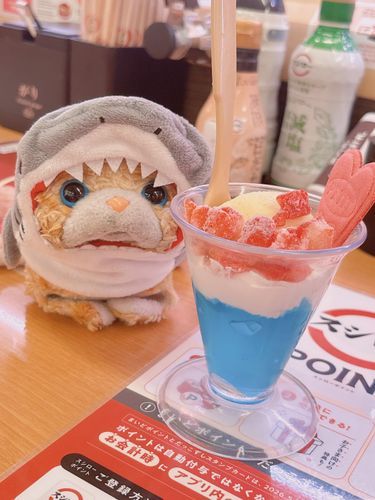 みんな久しぶり!!スシローで夏を感じてきたよー✌️