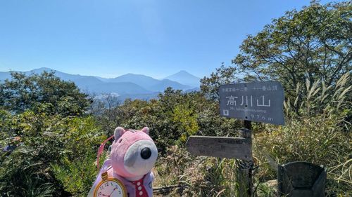 秋晴れの最高な天気には山登りですねぇ✨️