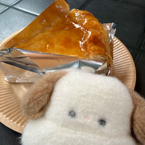 りんごパイできゅうけい！
サクサクあまあまだったよ𓈒 𓂂𓏸