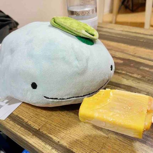 おいものアイスをたべたよ🍠おいしかった！