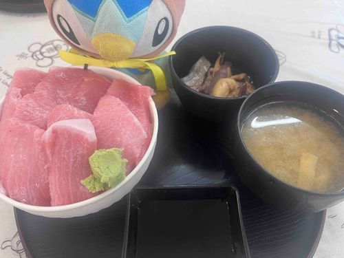 大トロ丼美味しかったぽちゃ〜！