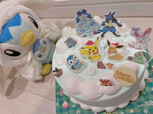 ぼくもいるアイスケーキ🎂