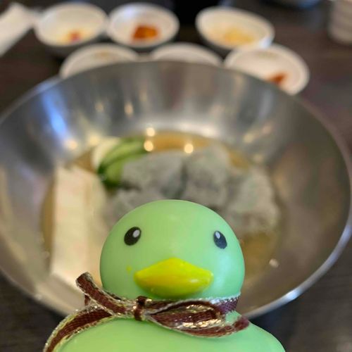 冷麺よりゆでのこと見て〜