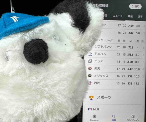 負けた　ホークス強いし　
明日は伊藤大海！