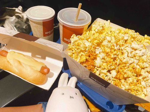 映画をみました