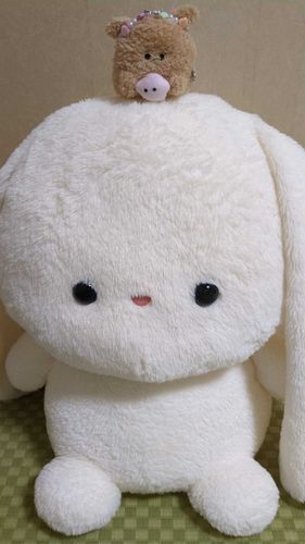 うさちゃんとこのこはUFOきゃっちゃーしゅっしんなんだ
なかなかとれないから、
ほんとうにうんめいだね