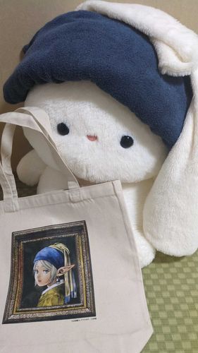 かいぬしさんがふぇるめーるてんにいったみたい
うさちゃんも…？