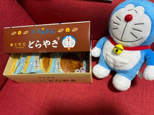 やったー！どら焼きだぁー！
お友達から頂いたんだって！早く食べたいな！