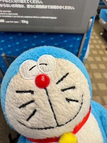 今日は新幹線で旅行だよ🚄