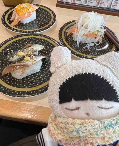 おいわいに、おつしをたびた！🍣🧸