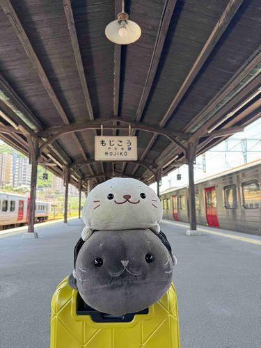クロヒラＩＮ門司港‼️
異国情緒漂う港風景最高よ🦭