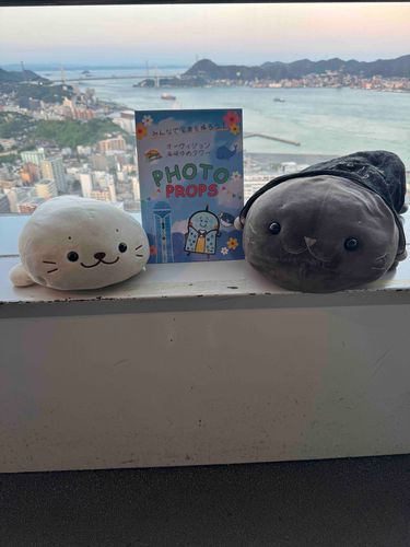 海峡ゆめタワー🗼
アタイ達高いところ
平気なの〜🦭