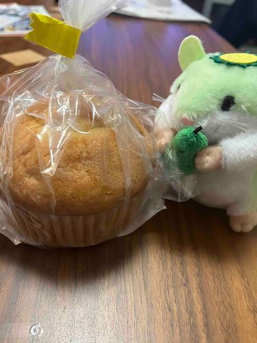ぼくより　おっきい　マフィン　だ