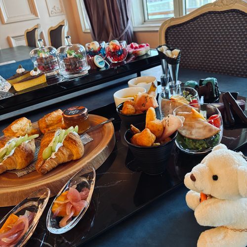 船でアフタヌーンティー
美味しかったー