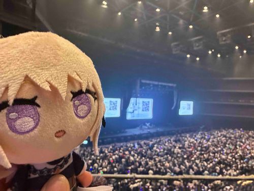 先週ライブに行ったときの思い出だよ。とってもかっこよくて最高だったなぁ。