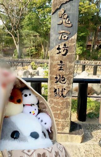 ぼうずじごくです！
ぼこぼこ おんせんが でているようすが
おぼうさんの あたまのようなので
ぼうずじごく と いうそうです。

おぼうさんが ぼこぼこ！
おぼうさんが ぼこぼこ……？