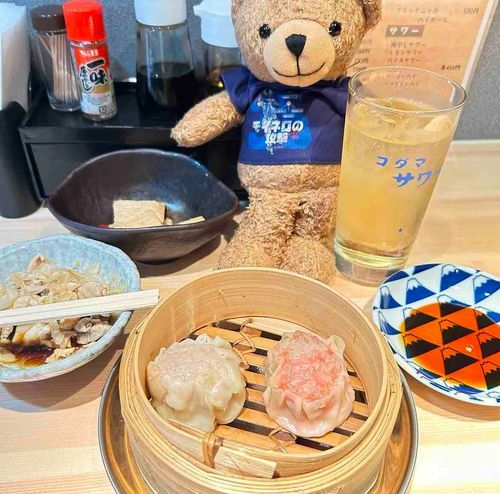 シュウマイの居酒屋さんに行ったんだよ
紅しょうがのシュウマイがおいしかったんだよウィ〜