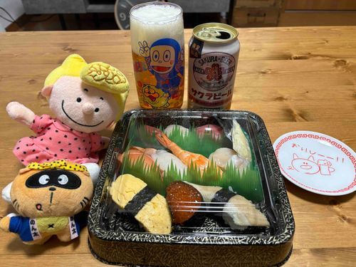 華金は ぜいたく しちゃお〜🍣🍺︎💕︎︎