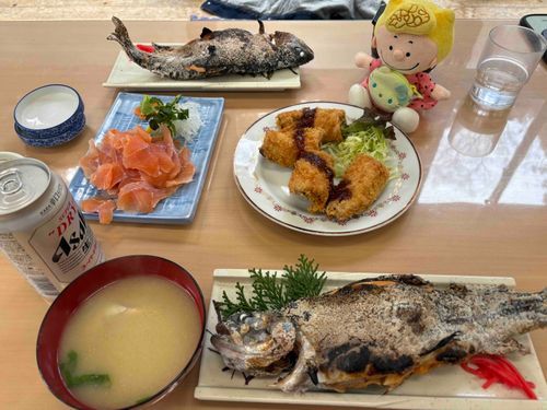 いのちに かんしゃ🙏🐟
いただきますっ!!
