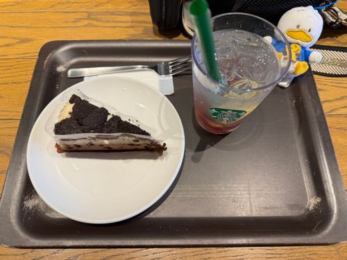 ｢スターバックスコーヒー☕️｣

ある日の休日🌤️
夏バテ防止のため、新作の巨峰ソーダーを飲んできたぺっちゃん🪿✨

#ぺっちゃん